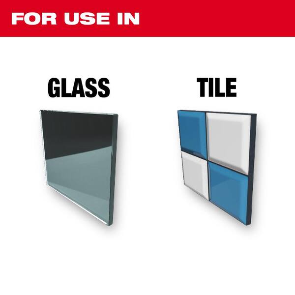 Milwaukee Carbide Glass and Tile Bit 