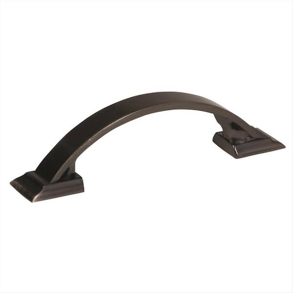 Candler 3 in. (76mm) Classic Gunmetal Arch Cabinet Pull