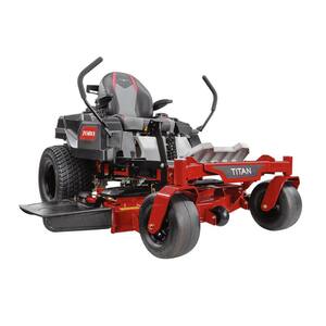 TITAN 48 in. IronForged Deck 26 HP Commercial V-Twin Gas Dual Hydrostatic Zero Turn Riding Mower with MyRIDE