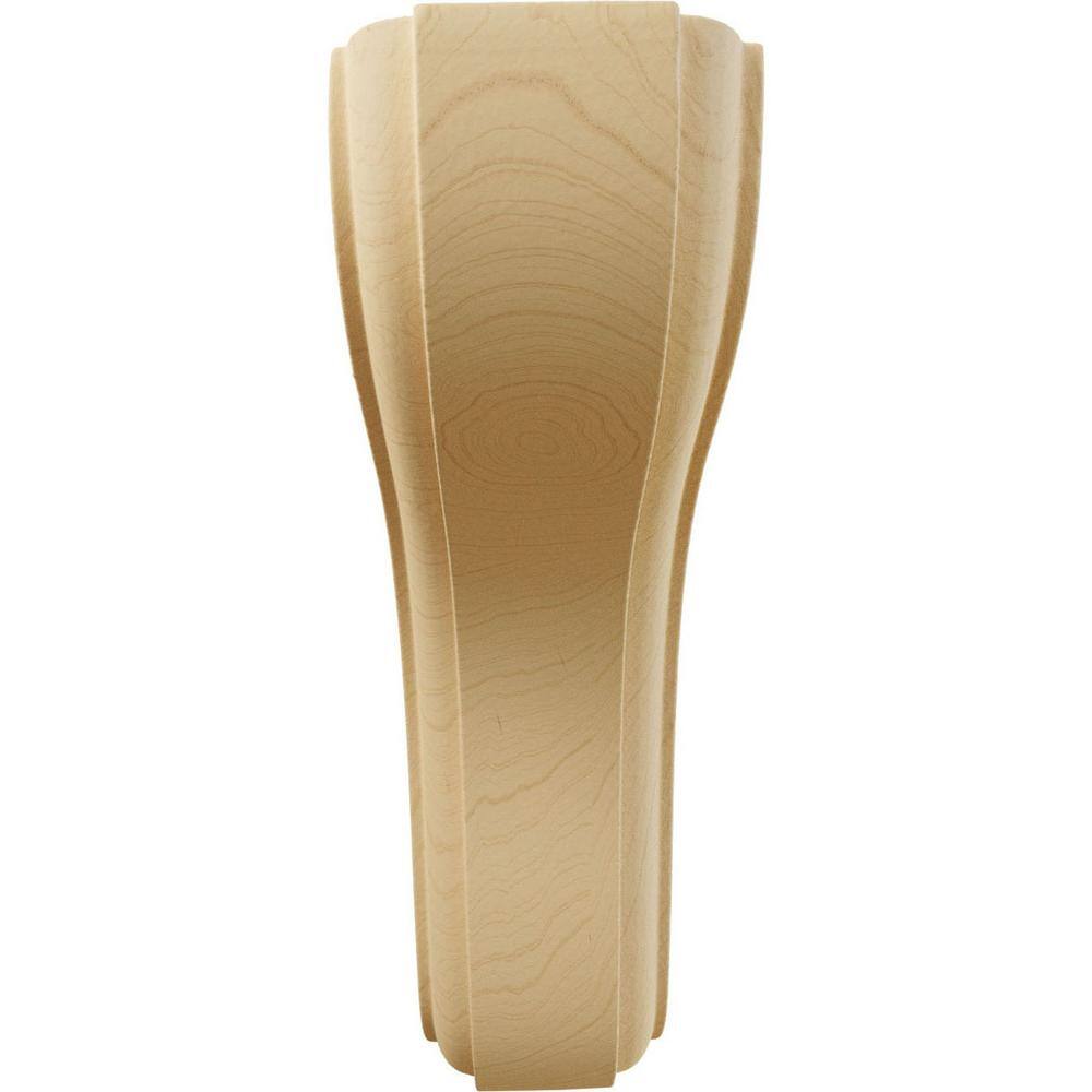 Alder Hand-Carved 5.5'' Wood Bracket Corbel