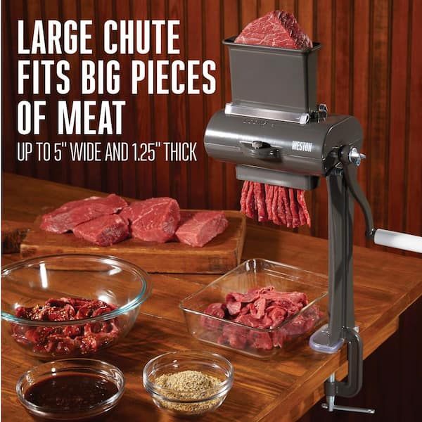 Single-Support Manual Jerky Slicer