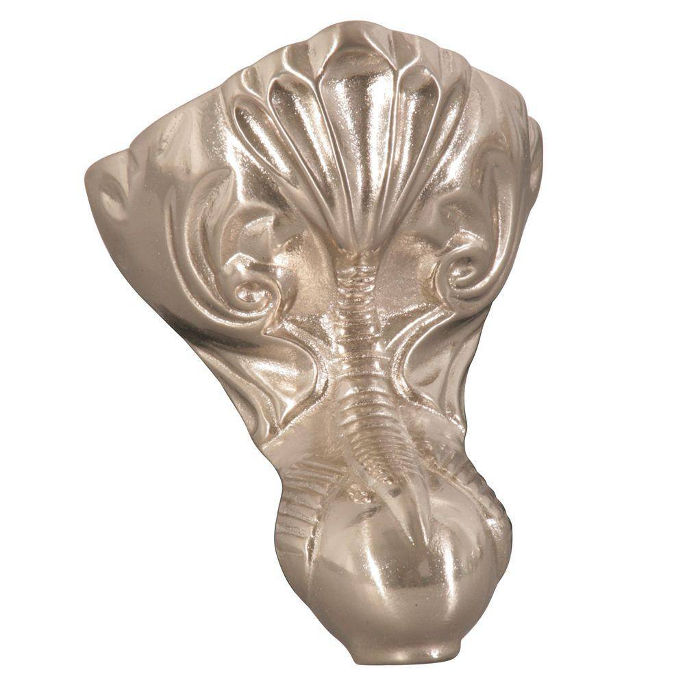 Elegant 60" Acrylic Clawfoot Slipper Tub with Elephant Spout and Shower Enclosure