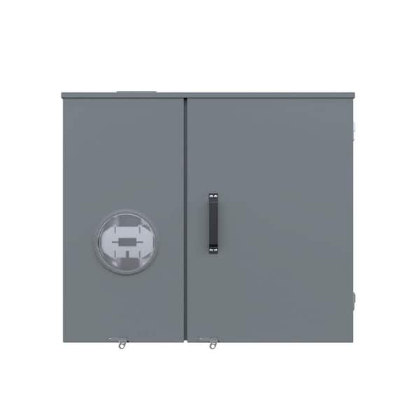 400 Amp 24-Space 48-Circuit Overhead/Underground Fed Ringless Type Meter Main Combo Load Center