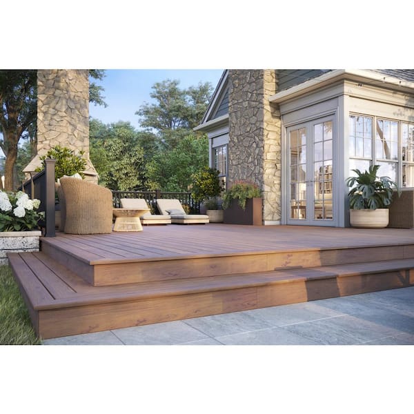 Trex Transcend Lineage 1 in. x 6 in. x 12 ft. Hatteras Square Edge