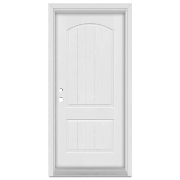 Stanley Doors 36 in. x 80 in. Infinity RightHand 2 Panel Cambertop