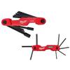 Milwaukee 48-22-2180 11-Key Electricians Folding Hex Key Set – SAE – 1.1 Lbs