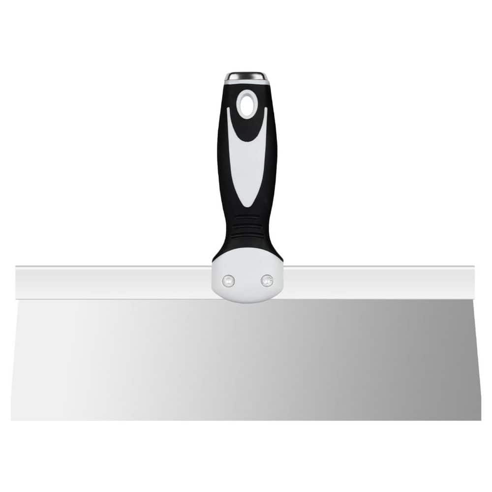 12 in. Stainless Steel Joint Taping Knife with Soft Grip Handle for Drywall Skimming and Plastering price history on PriceWatchPro