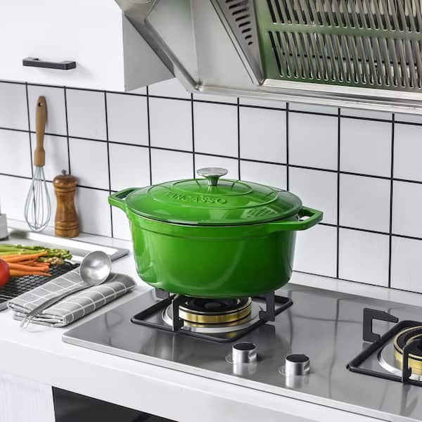 Instant™ Precision 6-quart Dutch Oven, Green Lid