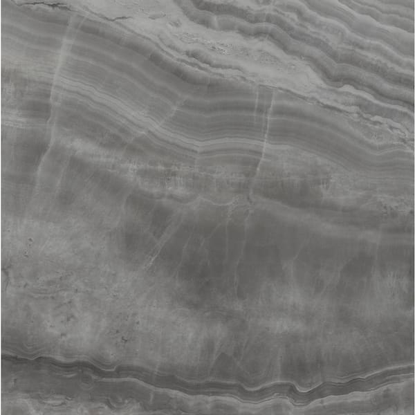 Onyx Dark PO 24 in. x 24 in. Glazed Porcelain Floor and Wall Tile (14.96 sq. ft./Case)