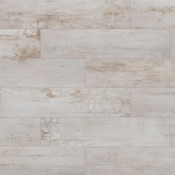 Florida Tile Home Collection Tribeca Beige 8 in. x 36 in. Matte Porcelain Wood Look Floor and Wall Tile (419.58 sq. ft. / Pallet)