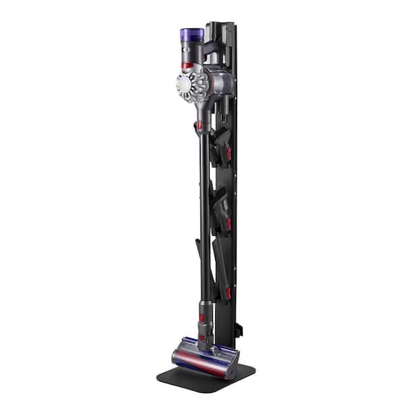 Black Vacuum Stand, Compatible with Dyson Series Upright Vacuums Cleaners and Accessories Stable Vacuum Stand Holder