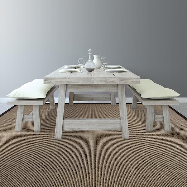 Lanart Sisal Chocolate 4 ft. x 6 ft. Area Rug