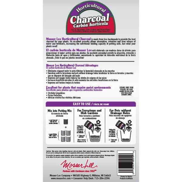 Mosser Lee 2.25 Qt. Dry Horticultural Charcoal 0810 - The Home Depot