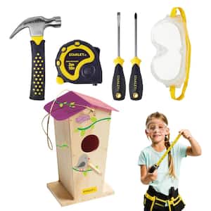 Birdhouse Kit and 5-Piece Tool Set (Tool Belt Not Included)
