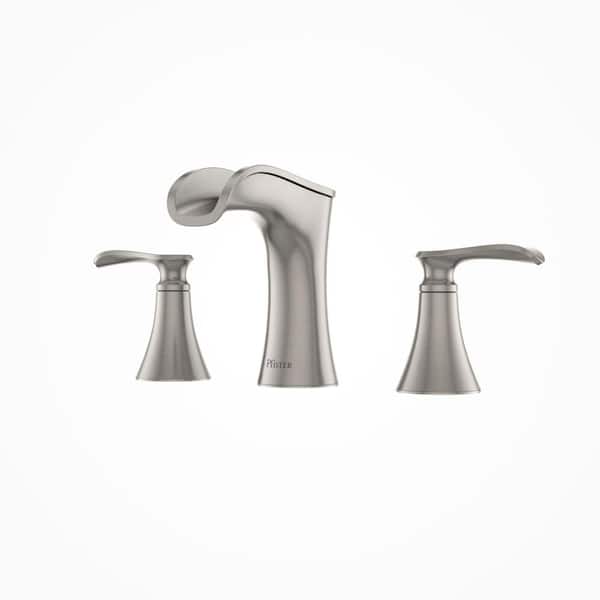 Pfister Jaida 8 in. Widespread 2-Handle Bathroom Faucet in Spot Defense Brushed Nickel