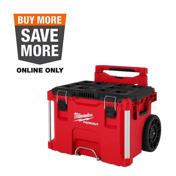 PACKOUT 22 in. Rolling Modular Tool Box Low Profile Handle