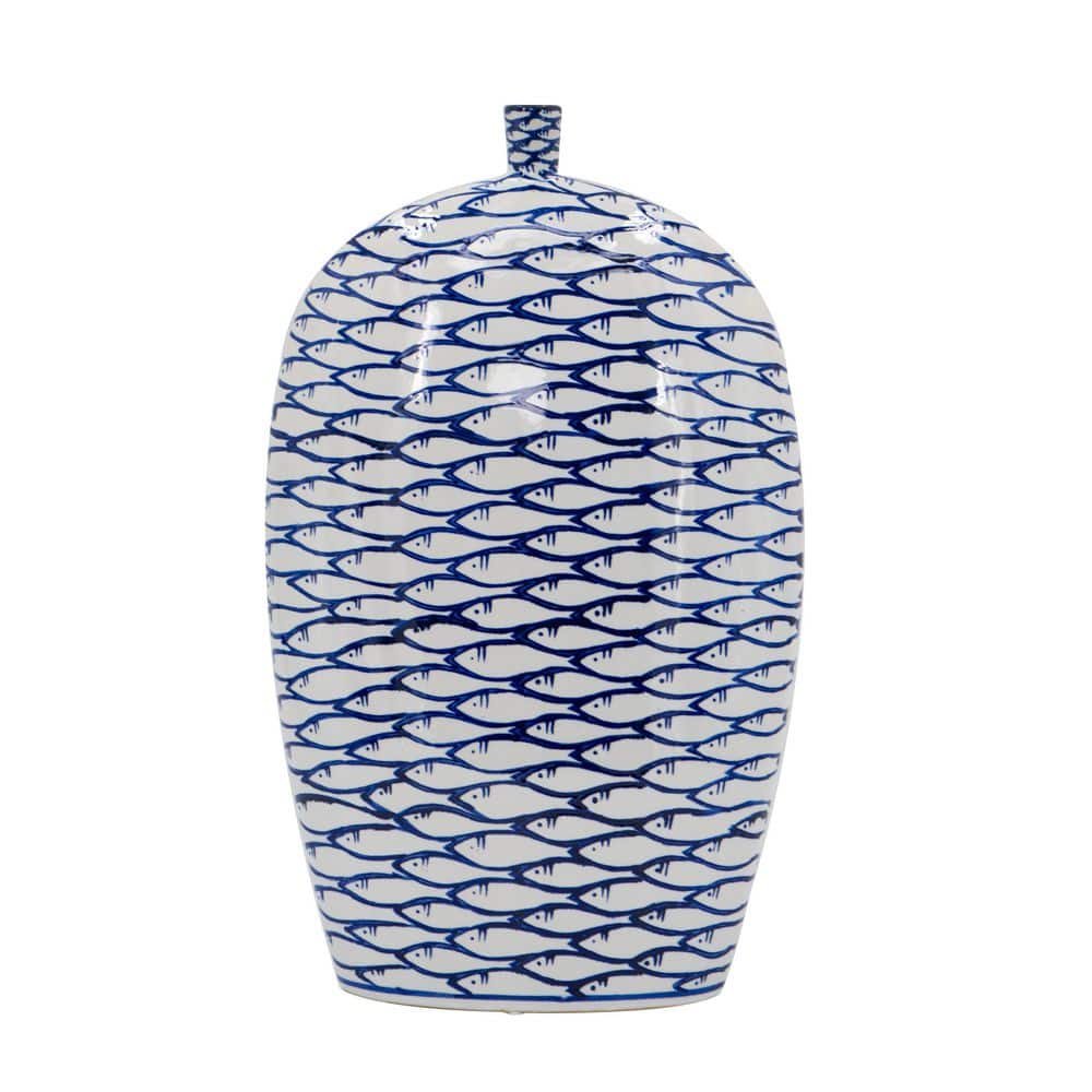 15.9 in. Blue Ceramic Bud Decorative Base price history on PriceWatchPro