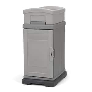 Hide Away Lockable Parcel Delivery and Storage Box in Grey