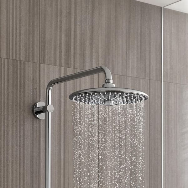 raket Sluier Inheems GROHE Euphoria 260 CoolTouch 3-Spray Thermostatic Shower System in  StarLight Chrome 26128002 - The Home Depot