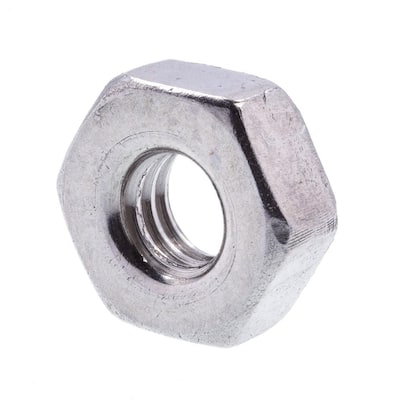 Prime-Line 9075028 Nylon Insert Lock Nuts #10-32 Grade 18-8 Stainless Steel 50-Pack 