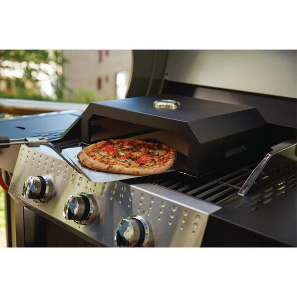 GrillFest Pizza Oven - Black