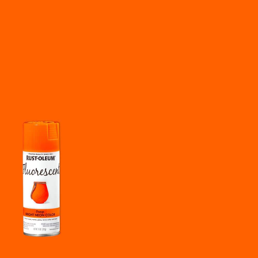 Rust-Oleum Specialty 11 oz. Fluorescent Orange Spray Paint 342568