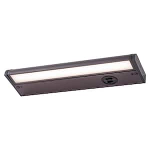 30 in. Hardwired Bronze Selectable 3000K/3500K/4000K Dimmable Integrated LED Under Cabinet Light