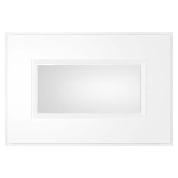 HOMEIBRO 18-in W X 12-in D X 12-in H in Traditional White Plywood Ready to Assemble Wall kitchen Cabinet