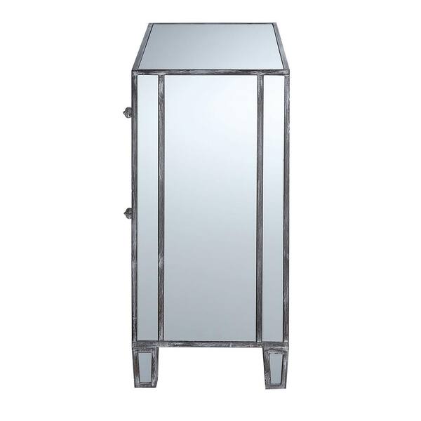 Mirrored on sale phone table