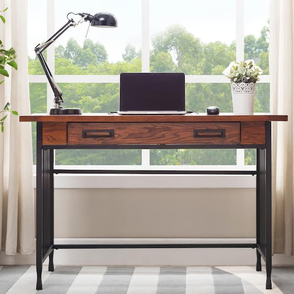 https://images.thdstatic.com/productImages/edfa22e2-d225-4cd9-85e8-b87adca32851/svn/mission-oak-and-black-leick-home-writing-desks-11200-76_600.jpg