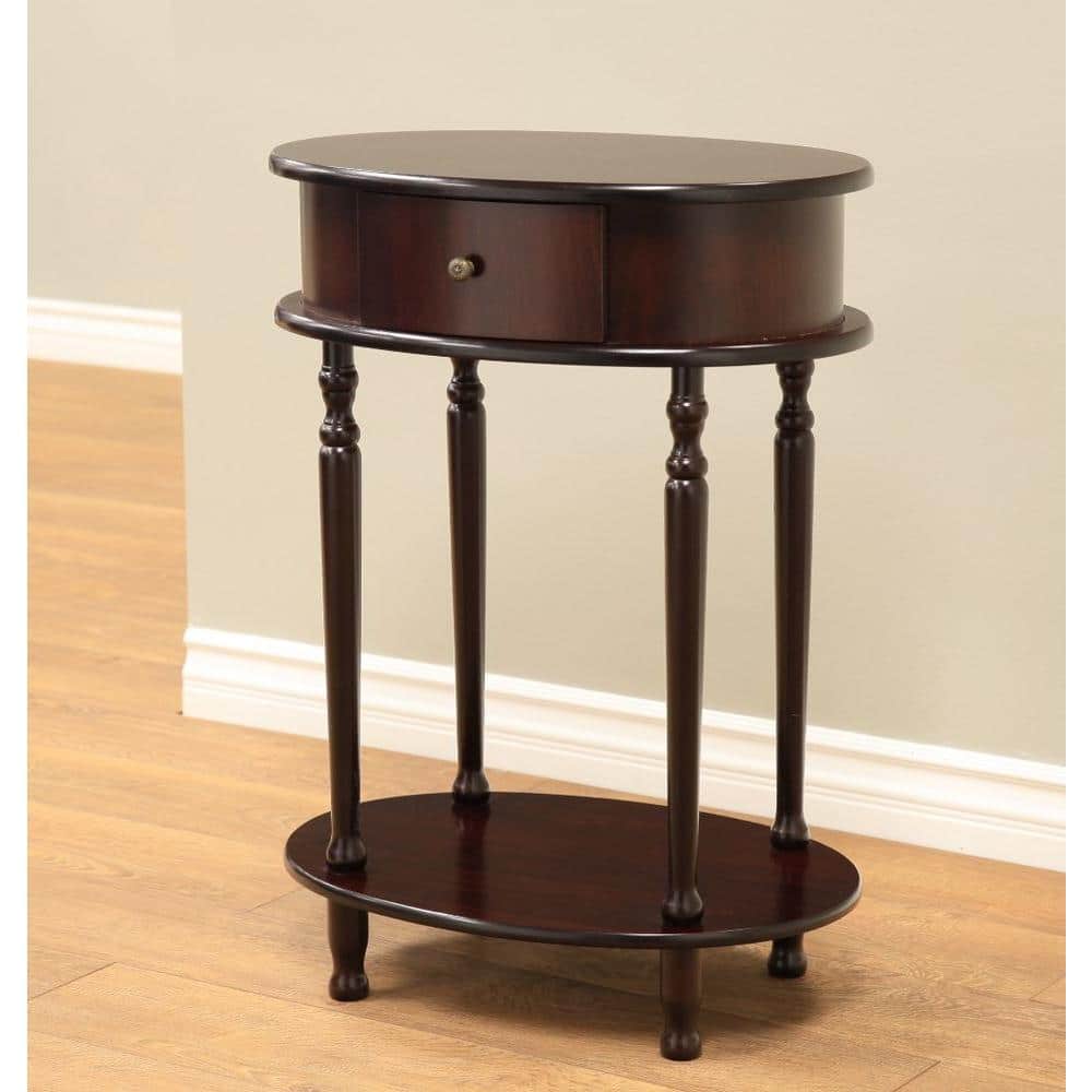 Espresso Storage End Table - thumbnail 5