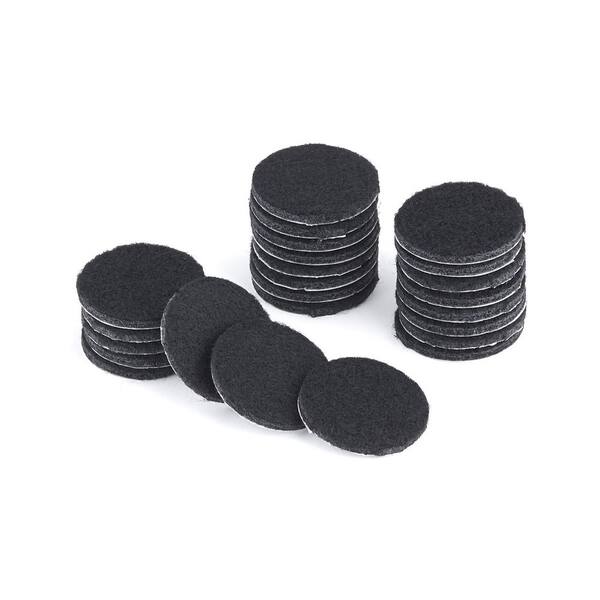 Feltac 11/2 in. Round Felt Pads (24Pack)93669 The Home Depot