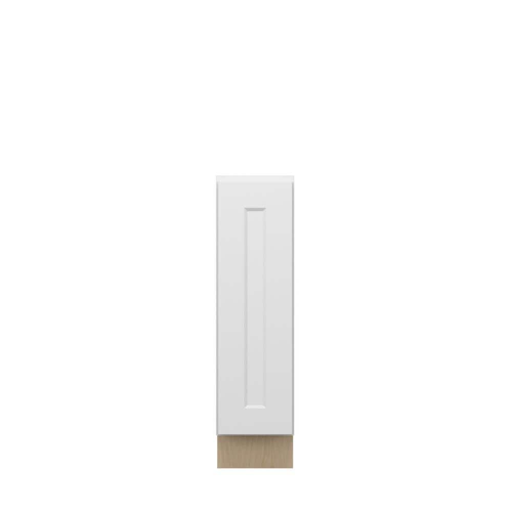 Norfolk Shaker 9 in. W x 34.5 in. H x 24 in. D in Painted White Plywood Ass