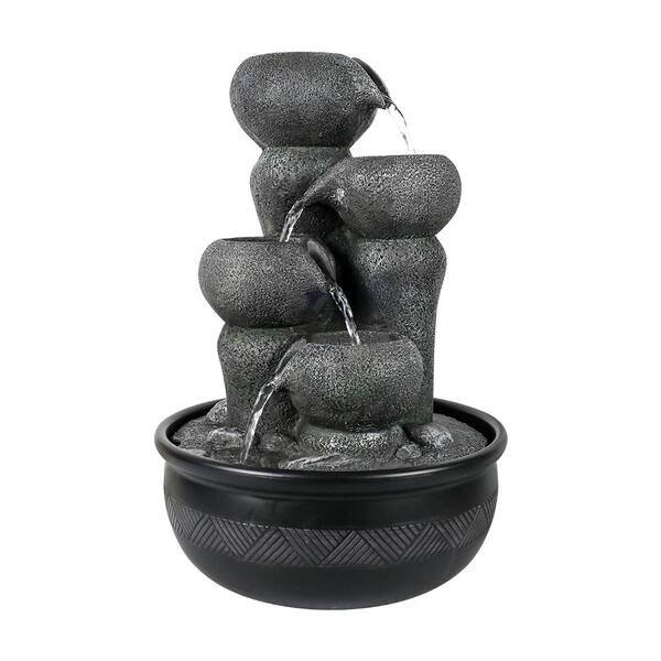 Reviews for Watnature Resin Indoor Water Fountain 15.7" 5Step