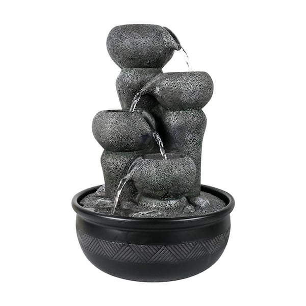 Watnature Resin Indoor Water Fountain - 15.7