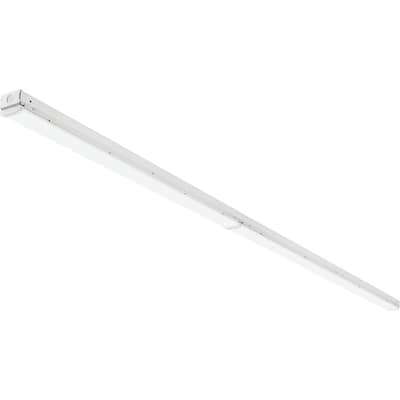 Contractor Select CSS 8 ft. 128-Watt Equivalence Integrated LED White 8000 Lumens 4000K Strip Light Fixture
