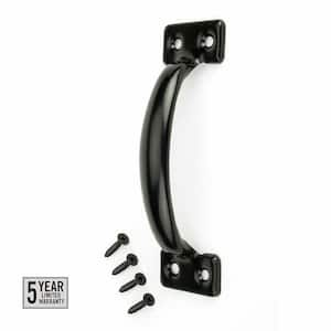 6-1/2 in. Black Stainless Steel Door Pull