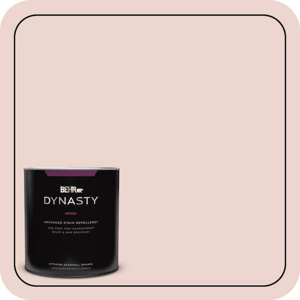 BEHR DYNASTY 1 qt. #S170-1 Ole Pink Eggshell Enamel Interior Stain-Blocking Paint & Primer