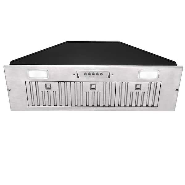 Akicon Range Hood Insert/BuiltIn 36 in. Ultra Quiet Powerful Suction