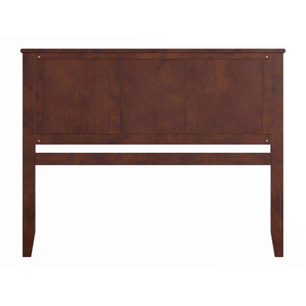 Queen Walnut Wood Panel Madison Headboard