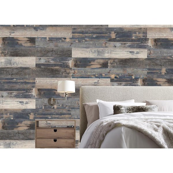 Take Home Sample - Rumba Aged Wood Waterproof Colors Glue Down 6 in. x 6 in. Luxury Vinyl Plank