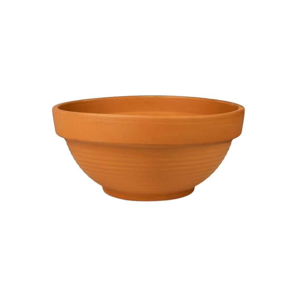 Pennington 11.25 in. Deep Terra Cotta Bowl Planter 100043052 The Home
