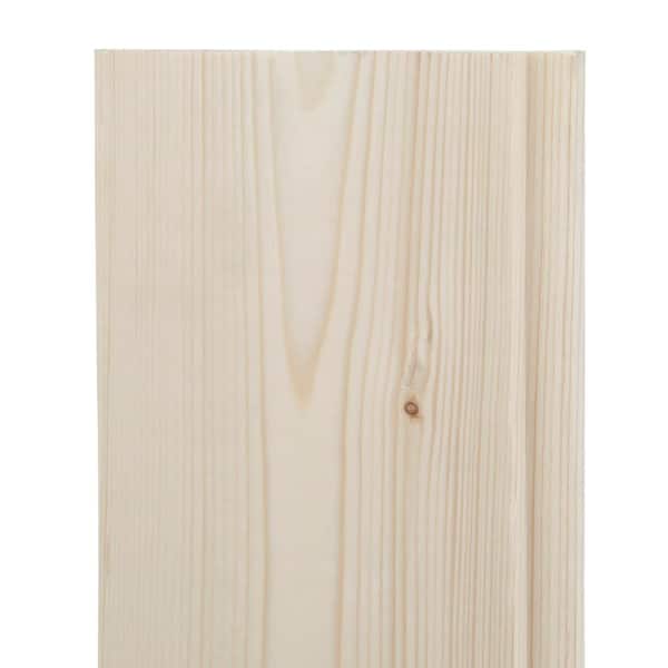 1 in. x 6 in. x 8 ft. #2 and Better Resawn Shiplap Pine