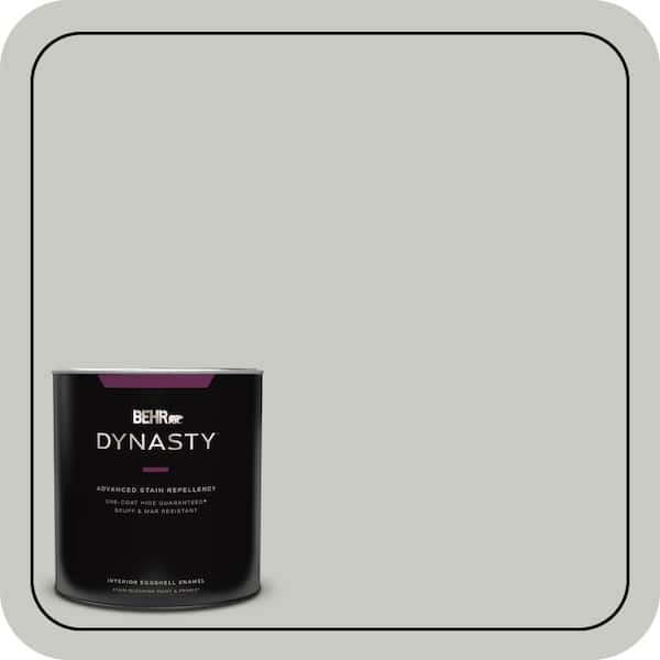 BEHR DYNASTY 1 qt. #N380-2 Heath Gray Eggshell Enamel Interior Stain-Blocking Paint & Primer