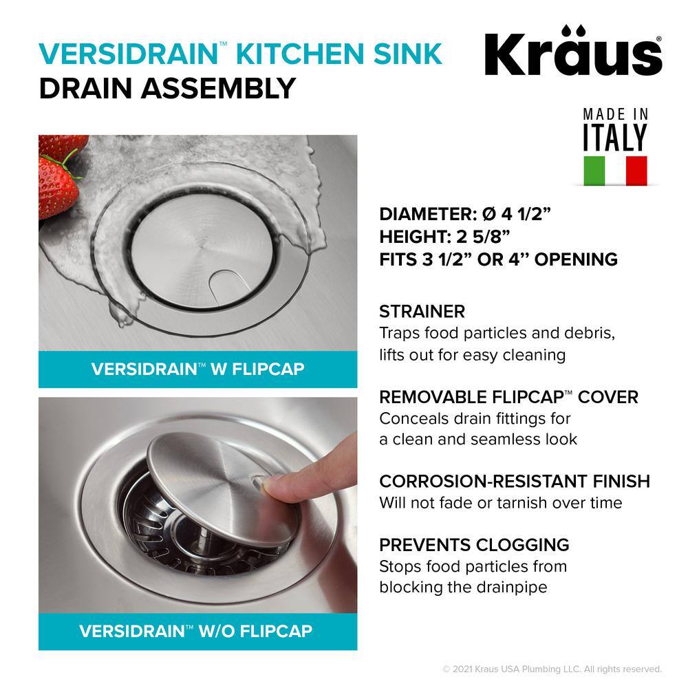 Dex 17" Stainless Steel Single Bowl Undermount Kitchen Sink