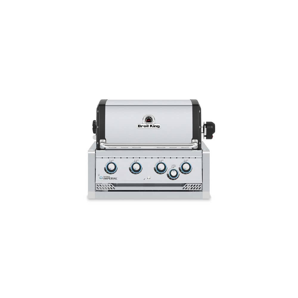 Imperial S 470 4-Burner Built-In Propane Gas Grill Head with Rear Rotisserie Burner