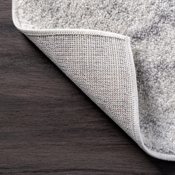 nuLOOM - Thigpen Contemporary Stripes Gray 8 ft. x 12 ft. Area Rug