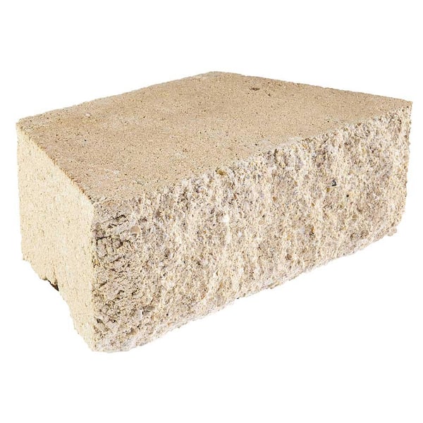 RockWall Small 4 in. H x 11.63 in. W x 6.75 in. L Limestone (144-Piece/46.5 sq. ft. /Pallet)