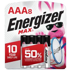 MAX AAA Batteries (8-Pack), Triple A Alkaline Batteries