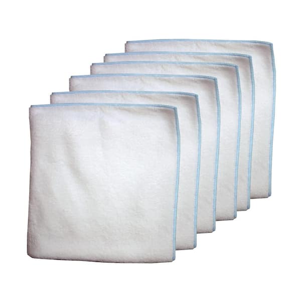 Detailer's Choice Microfiber Spa Polishing Towels (6-Pack)